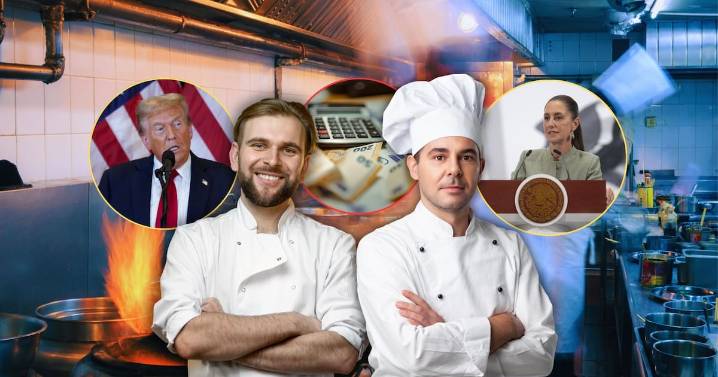 Mientras en México un cocinero gana 5 mil 600 pesos mensuales con informalidad laboral, en EEUU gana casi 50 mil y con oportunidades de crecimiento