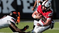 QB Will Hammond exits Texas Tech football game vs. OSU with leg injury