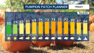 One more cool night before weekend warmup coming