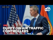 🔴LIVE: Transportation Secretary Duffy talks government shutdown impact on air traffic controllers