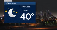 Mild and dry through Wednesday, spotty mountain rain and snow Thursday