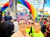Community rallies for crosswalks