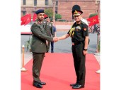 UAE Land Forces Commander arrives in India on two