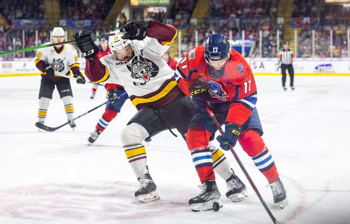 Offense struggles for Thunderbirds in road loss to Hershey