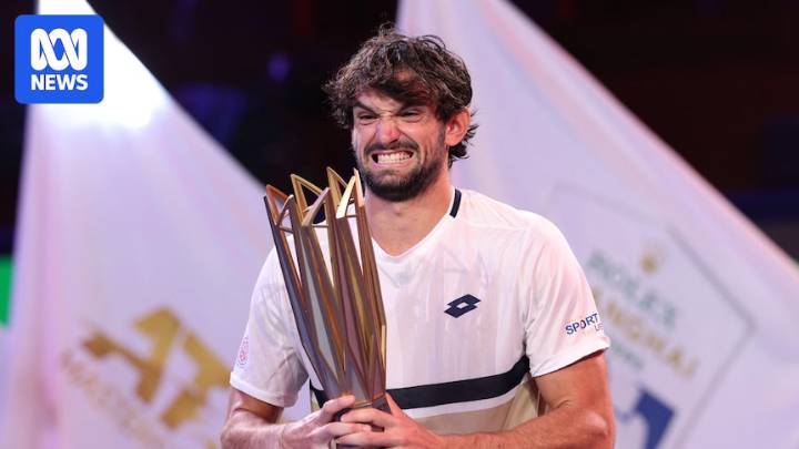 Vacherot becomes lowest-ranked ATP Masters winner after defeating his cousin Rinderknech in Shanghai