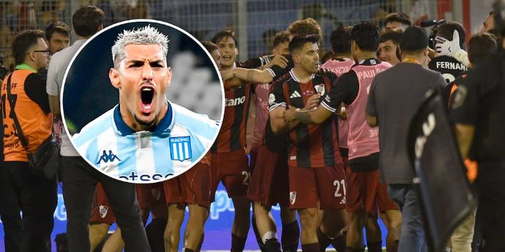 El pedido de disculpas del jugador de Racing Adrián Balboa tras escupir a Marcos Acuña luego de la eliminación con River