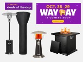 Fire pits and patio heaters on sale now: Best deals ahead of Wayfair's Way Day sale