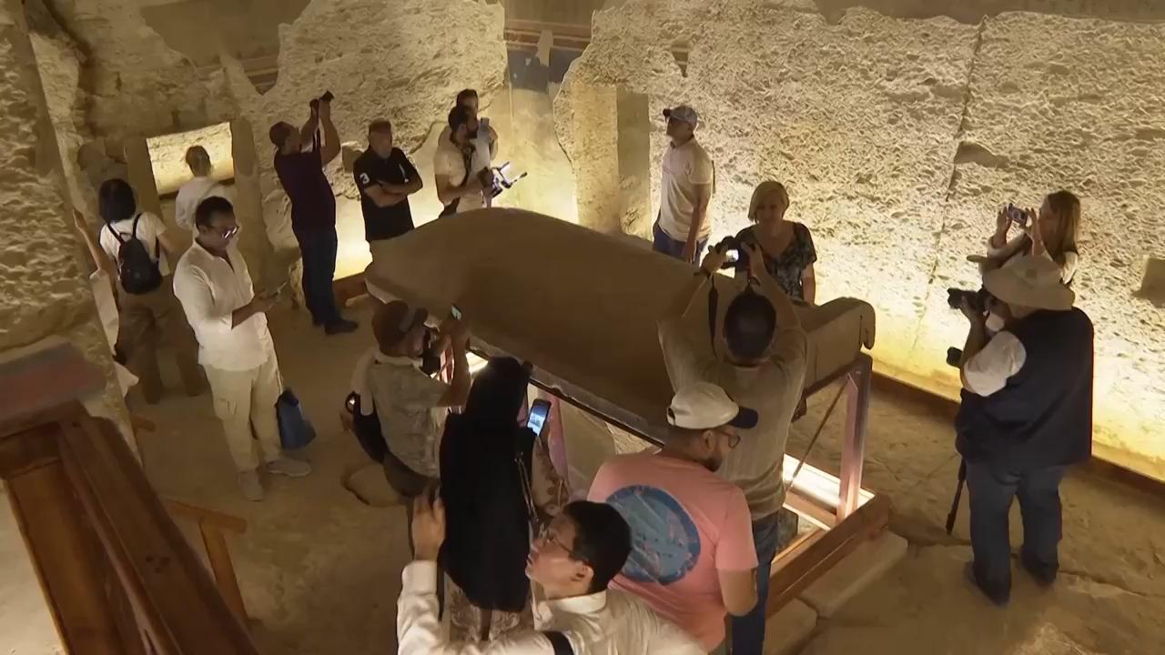 The tomb of Amenhotep III in Luxor is opened after 20 years of renovation work