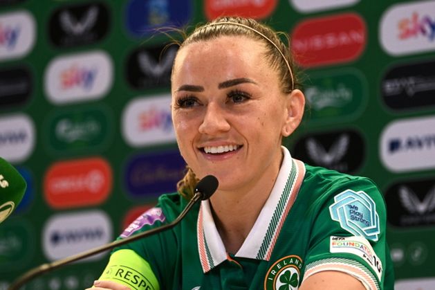 ‘I grew up watching Robbie Keane scoring hat-tricks’ – Katie McCabe’s Lansdowne joy as Ireland look ahead to second leg