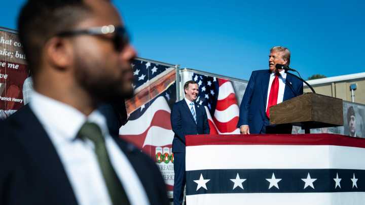 How Trump’s 2020 election falsehoods are shaping a marquee Georgia race