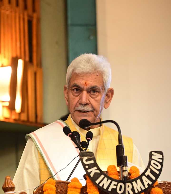 LG Sinha Addresses Gandhi Jayanti Celebrations