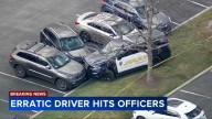 2 officers hurt after 'erratic driver' rams police vehicles outside Plymouth Twp. hotel: Officials