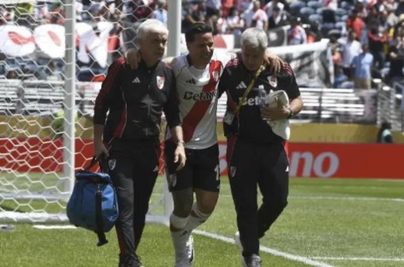 Driussi se lesionó y está en duda para el Superclásico