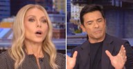 'Irritated' Mark Consuelos 'Fights' With Wife Kelly Ripa on 'Live' After She Proposes an 'Airport Divorce': 'That's Not Cool'