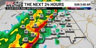 First Alert Weather: First Alert Weather Day declared for heavy rain, gusty winds early Sunday morning