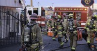 Firefighters quickly contain blaze at Spokane Valley storage facility