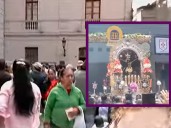 Devoción desbordante: fieles llenan iglesia de las Nazarenas para venerar al Señor de los Milagros