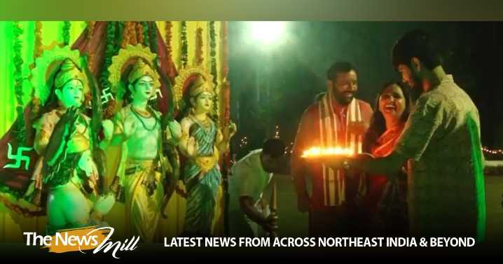 Haryana: CM Nayab Saini celebrates Diwali with family, prays for happiness and prosperity of state