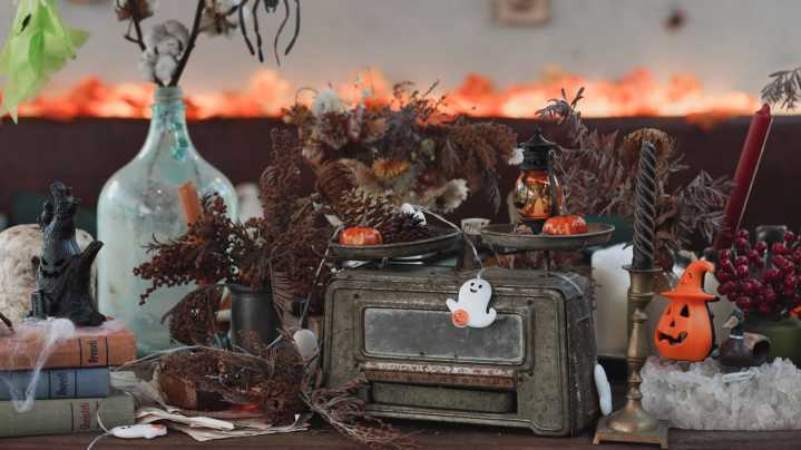 Bring Back Vintage Halloween Decor With This Charming Dollar Tree DIY