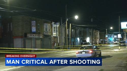 Man critically injured in shooting in West Philadelphia