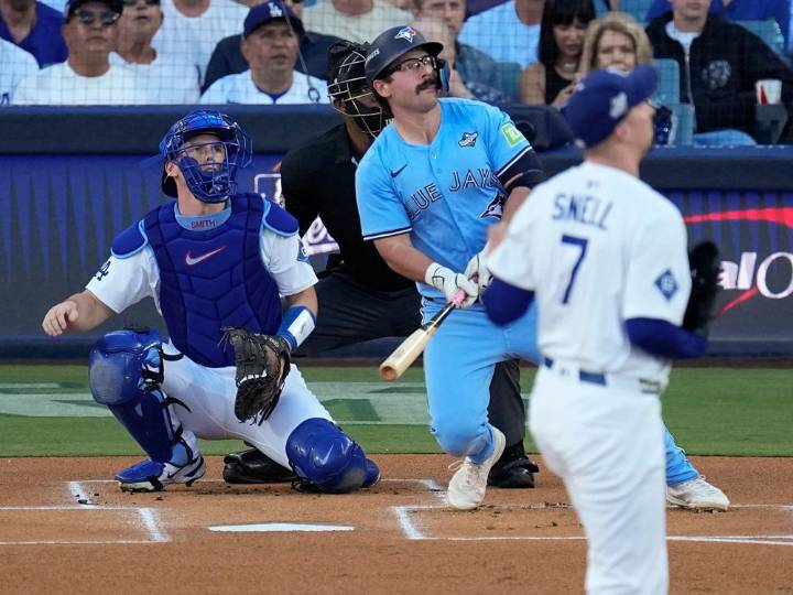 "You've got to be kidding me!" Schneider's dad's reaction to his homer