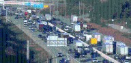 Crash reported on I-85 near GSP Airport