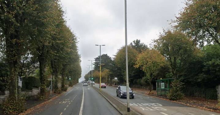 Live: Car crashes into Plymouth bus stop and blocks road