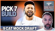 Fantasy Basketball Mock Draft Pick 7 | Cade Cunningham Team Build Breakdown