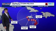 Beautiful on Friday as we watch #Melissa in the Caribbean.