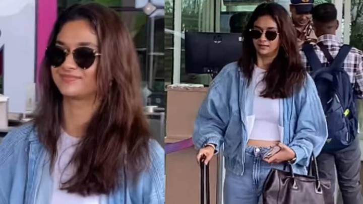 Keerthy Suresh Jets Off To Dubai For Much