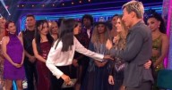 Strictly's Claudia Winkleman comforts star after emotional performance