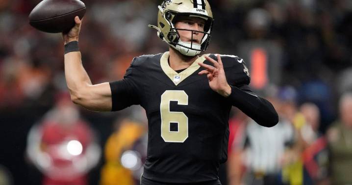 Saints giving rookie QB Tyler Shough his 1st NFL start against the Los Angeles Rams on Sunday