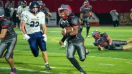 Cranston West beats Barrington 14-7 in Division I football on Oct. 17