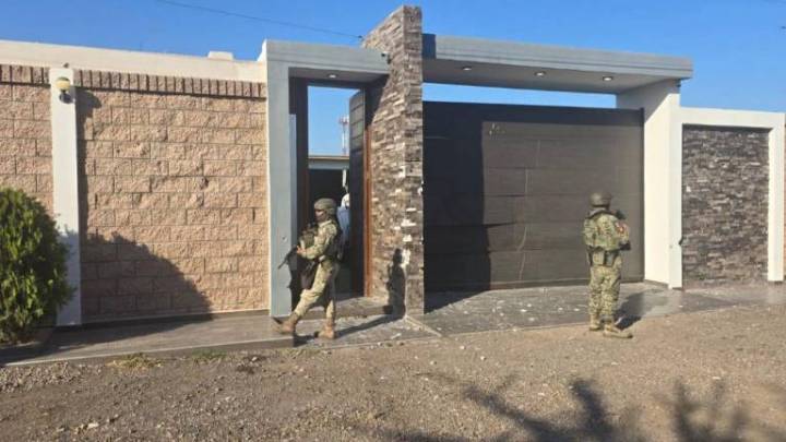 Aseguran inmueble con explosivo en Navolato