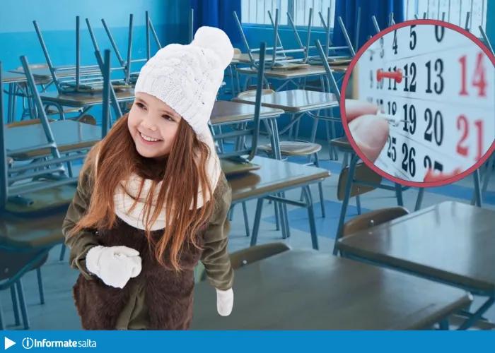 ¡Vacaciones a la vista! ¿Cuándo terminan las clases en Salta?