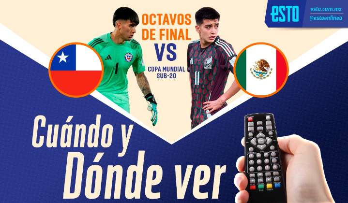 México vs Chile: hora y canal de transmisión de los octavos de final del Mundial Sub