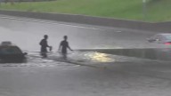 Temporal en el AMBA: se inundó la General Paz y hay complicaciones en Lomas de Zamora