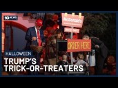 Trump Welcomes Trick-Or-Treaters And Australis Gets Into The Halloween Spirit