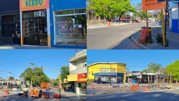 Piden eximir de impuestos a los comercios de Av. J.J. Paso afectados por las demoras en las obras del cantero central