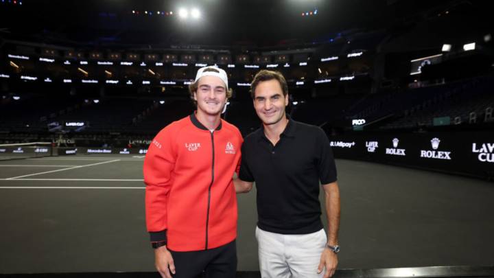 Rising star Joao Fonseca matches Roger Federer milestone with Basel breakthrough