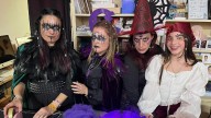 "Truco o trato", brujas, hechiceros y muchos sustos: Halloween se disfruta por todo lo alto en la zona oeste de Gijón