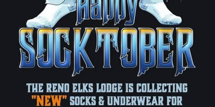Donating new socks and underwear for a good cause: Socktober donation drive