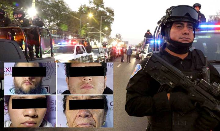 Atrapan a familia de presuntos narcomenudistas en la CDMX