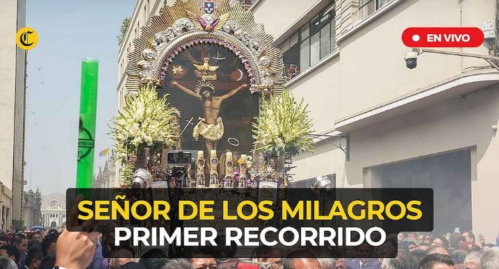 Señor de los Milagros EN VIVO HOY sábado 4 de octubre: primera procesión del Cristo Moreno en Lima 
