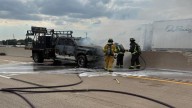 Robinson, Hewitt Fire Departments extinguish fires along I
