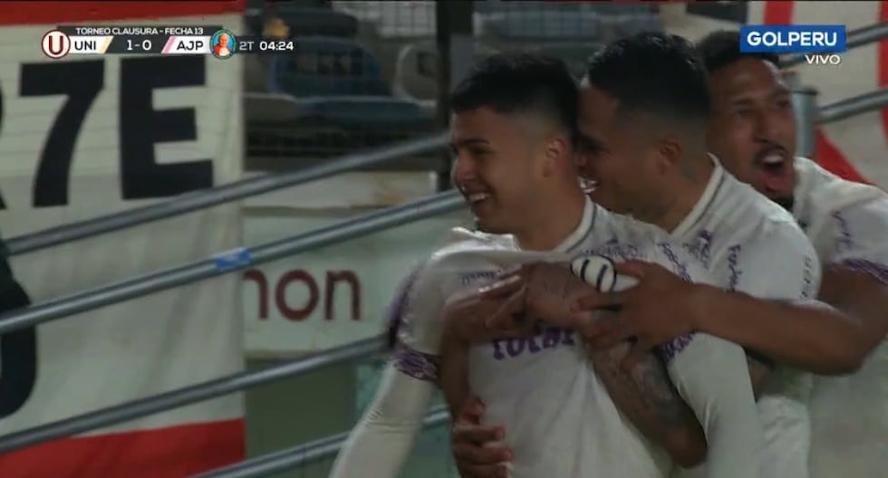 Gol de Jairo Concha hoy con Universitario vs Juan Pablo II por Torneo Clausura | Liga 1 