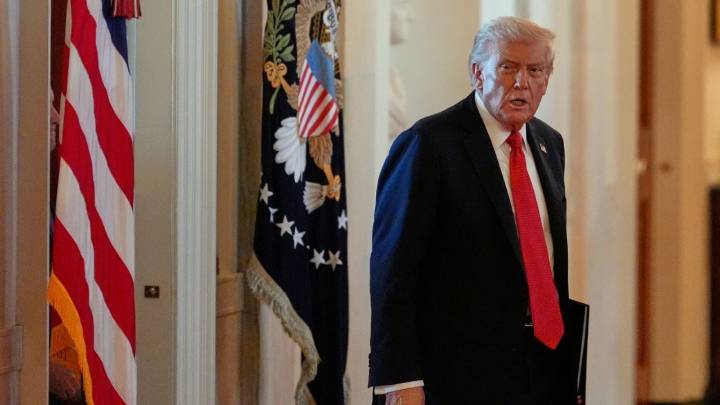 Trump dice que "aliados" en Oriente Próximo están dispuestos a "enderezar" a Hamás si viola acuerdo