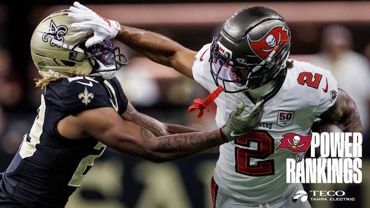 2025 Bucs NFL Power Rankings Week 9
