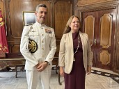 Visita institucional del Almirante de Acción Marítima