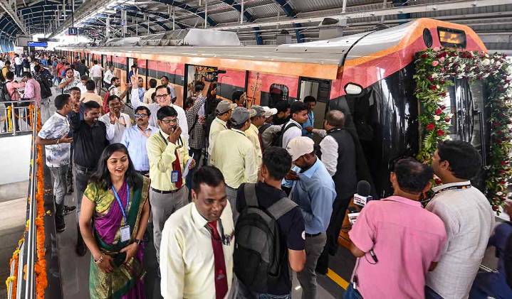 CM Nitish Kumar flags off Patna Metro, city enters new era of urban transport